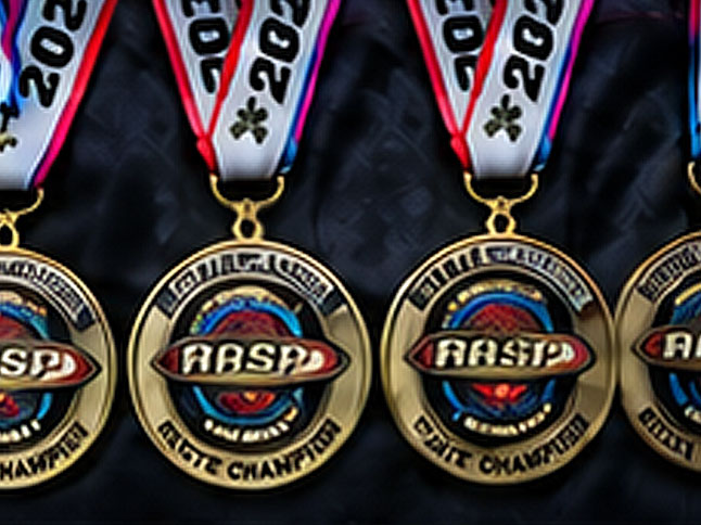 NASP State Champion medals